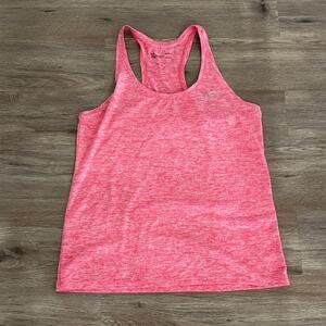 Under Armor Raceback Tank Top Punk Striped Shirt Sz L